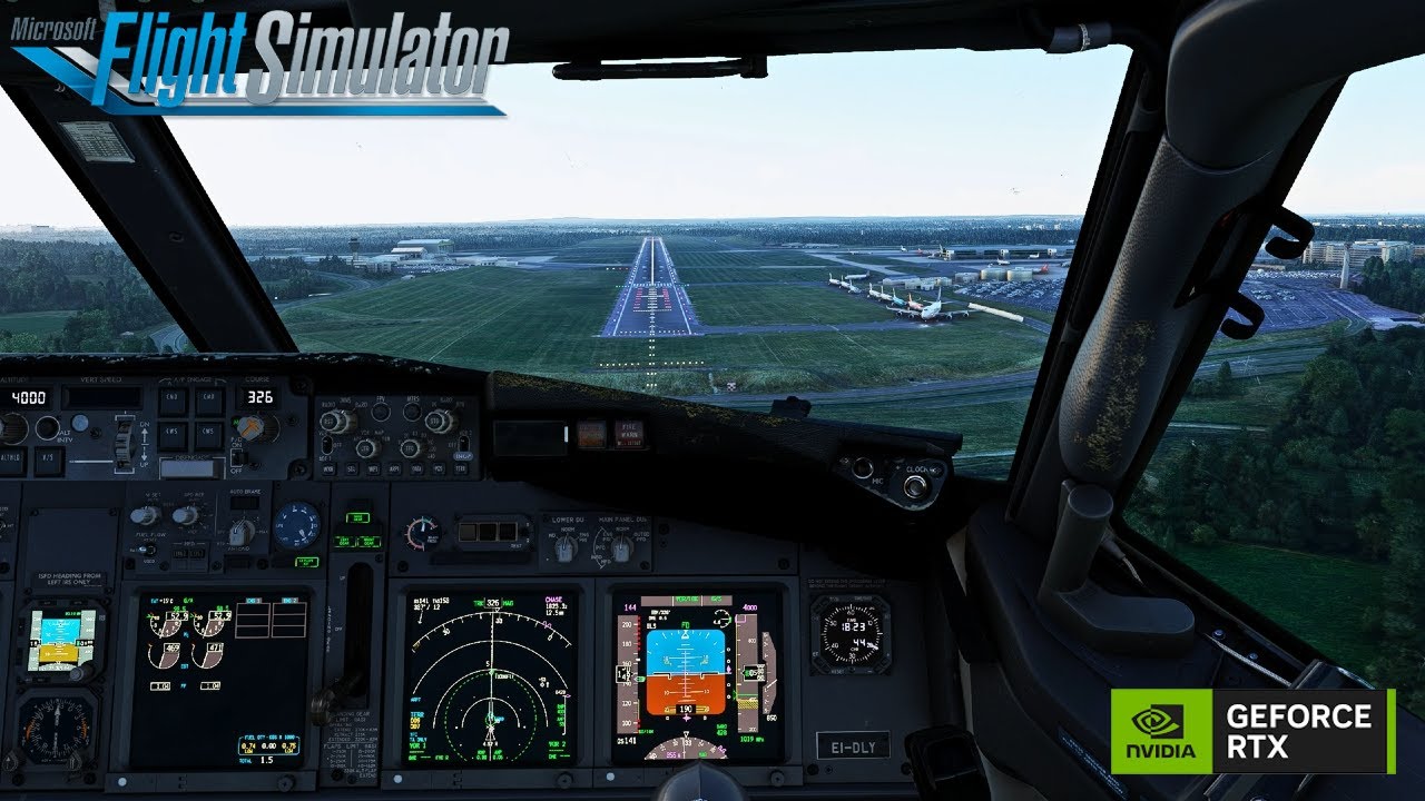 MSFS EXTREMELY busy vatsim event arrival into Birmingham ( EGBB/BHX )
