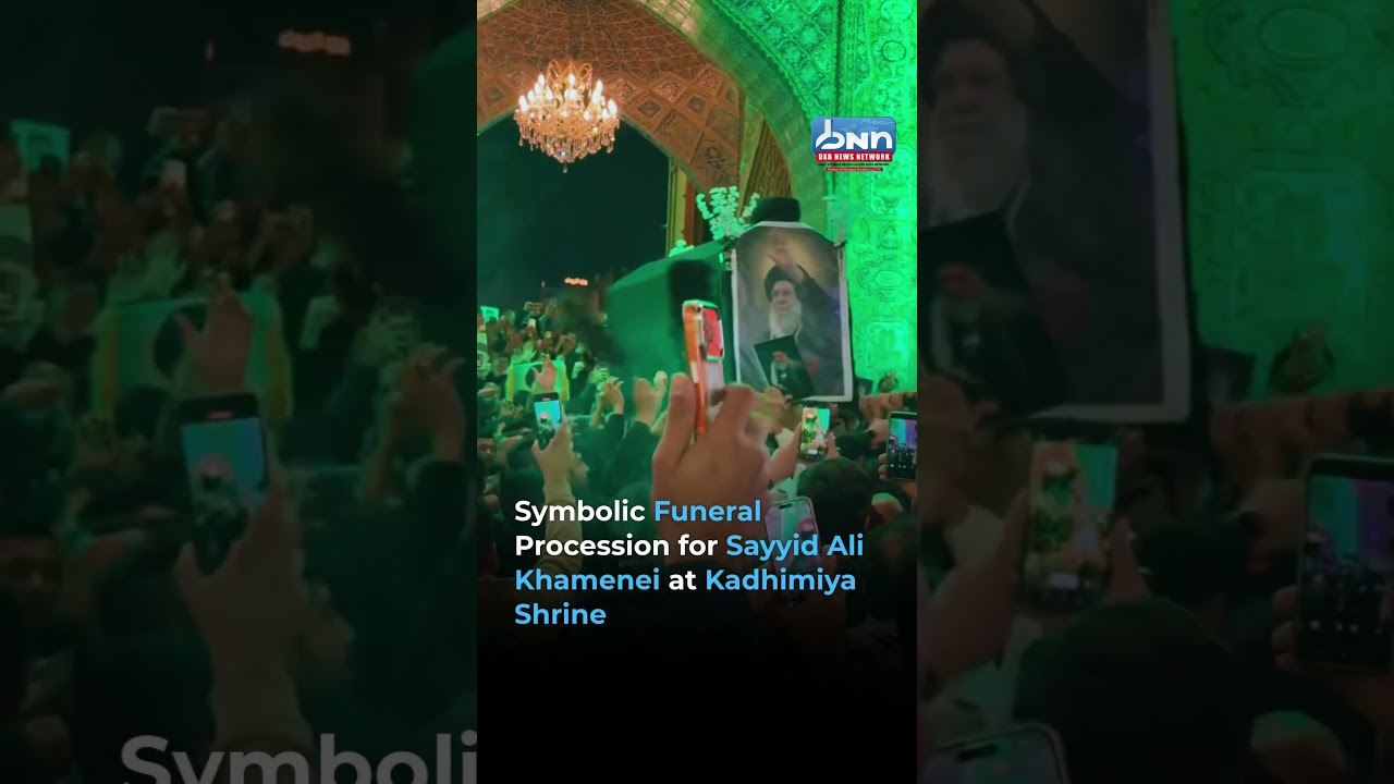 MASS MOURNING IN IRAQ & IRAN: Funeral Processions for Ayatollah Khamenei at Holy Shrines!