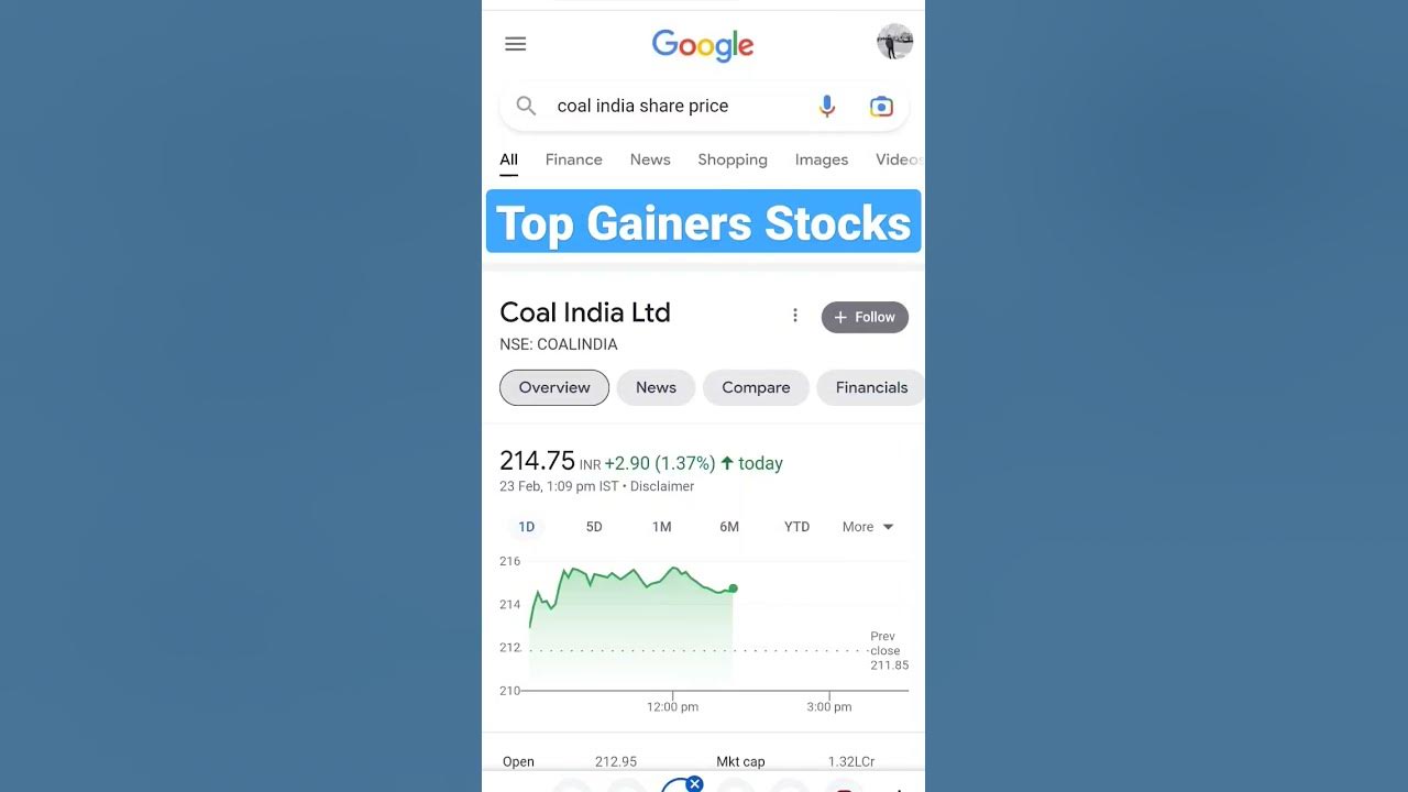 top Gainers stocks today ! 23 February 23 #sharemarket #stockmarket #