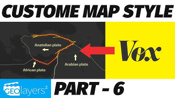 How to Create Custom Map Style in GeoLayers 3 Like Vox Tutorial in Hindi