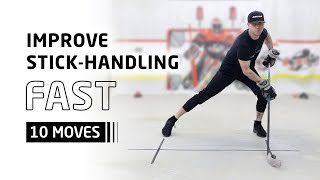 Improve Stick-Handling Fast: Go from Beginner to McDavid in 10 Moves