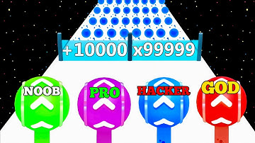 Level Up Balls - Satisfying ASMR Level Up Gameplay ( Rescue Push )