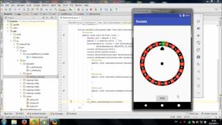 Develop Roulette game in Android Studio screenshot 5
