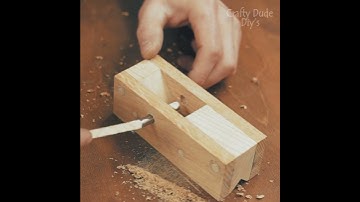 Chamfer Plane Diy |Woodworking #shorts