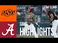 Alabama Baseball Defeats Oklahoma State 9-7, Advances to Super Regionals | Full Highlights (5/31/26)