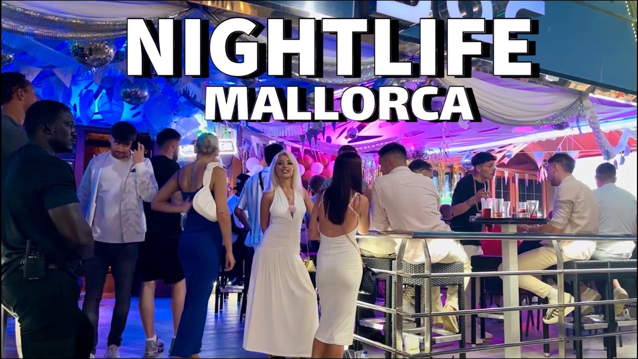 Magaluf🌴🏖️MALLORCA island🩷NEW! Party Hotspot MAGALUF Nightlife 🇪🇸spain #mallorca #british #party 