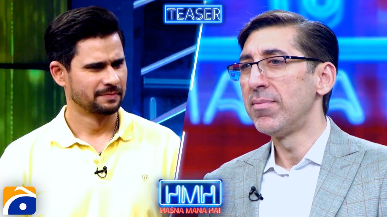 Adeel Hashmi - Teaser - Hasna Mana Hai - Tabish Hashmi - Geo News