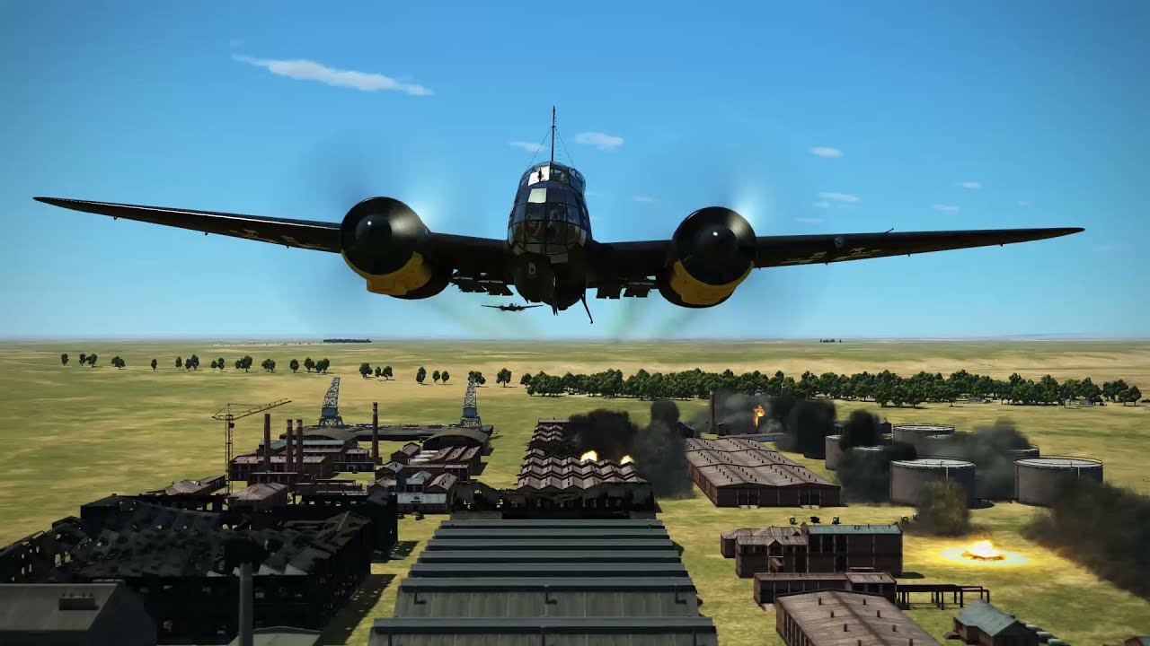 Ju88 Low Level Raid