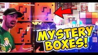 I Won A Dr. Who Mystery Prize Box at Bowlero Arcade! What's Inside?? ArcadeJackpotPro