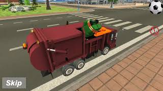 Garbage Truck & Recycling SIM - Android Gameplay FHD #2 - Car Games screenshot 1