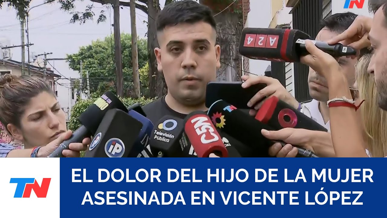 El desgarrador testimonio del hijo de la mujer asesinada de un balazo ...