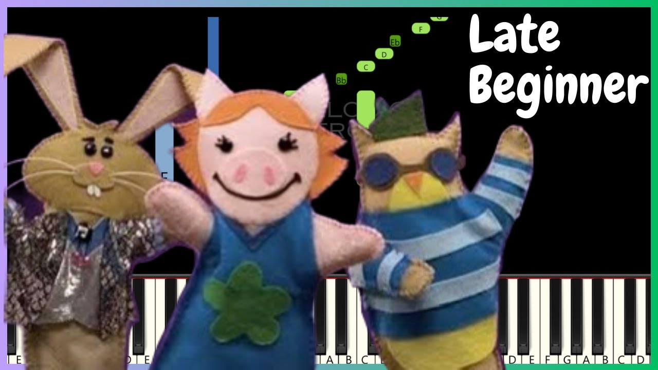 The Sprout Sharing Show | BEGINNER PIANO TUTORIAL