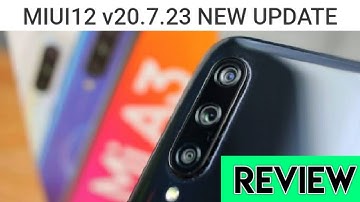 REVIEW MIUI12 FOR MI A3 v20.7.23 LATEST STABLE ROM FOR MI A3 EXPLAIN & REVIEW FEATURES (IN HINDI) 🔥🔥