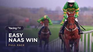 Dinoblue completes Cheltenham Festival prep with easy Naas win | Full Replay | Racing TV