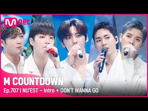 [NU'EST - Intro + DON'T WANNA GO] Comeback Stage |#엠카운트다운 | M COUNTDOWN EP.707 | Mnet 210429 방송