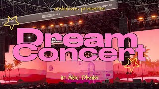 🌸 carat vlog | dream concert in abu dhabi - seventeen cxm 에스쿱스X민규 | andskives