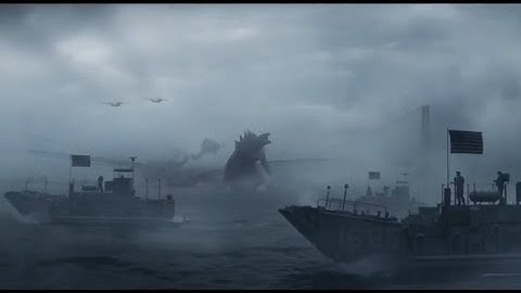 Godzilla arrives in San Francisco with 2019 theme (Godzilla 2014 rescore)