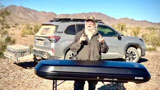 My Subaru Setup is Changing — Why I Chose a Roof Cargo Box Over Solar Panels