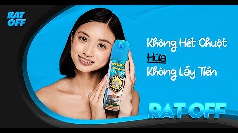 Không Còn 1 Bóng Chuột Nào Dám Ở Lại Với Bình Xịt Đuổi Chuột Thái Lan