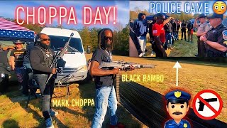 POLICE TRIED TO SHUT DOWN THE PRIVATE GUN RANGE... Crazy Day 🔥@BlackRamboTV @markchoppatv