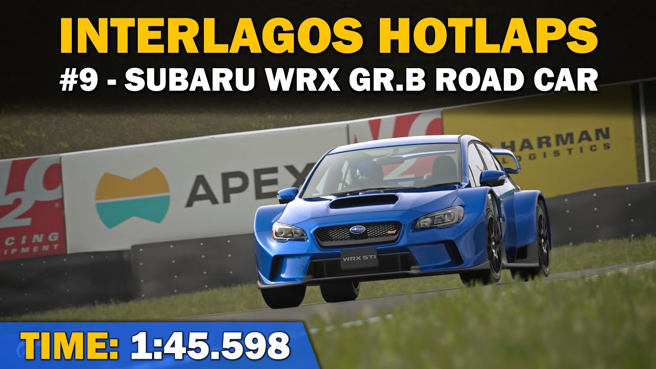 GT7 || Interlagos Hotlaps || #9 - Subaru WRX Gr.B Road Car - YouTube