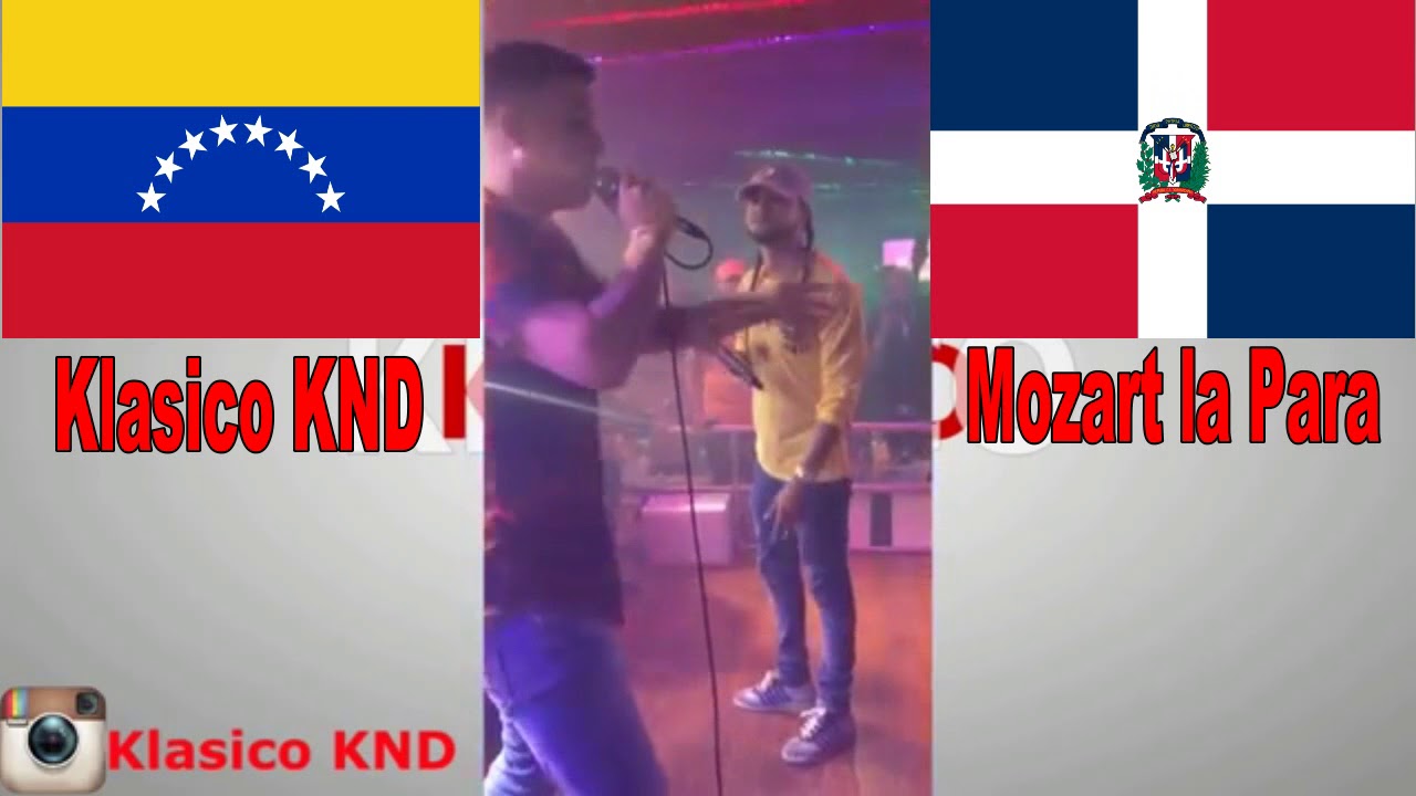 Mozart La Para humillado por un Rapero Venezolano, Venezuela vs R. Dominicana.