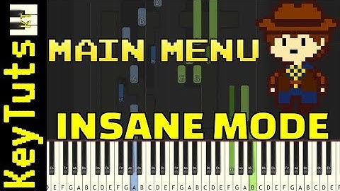 Learn to Play Main Menu 01 from Undertale Yellow - Insane Mode