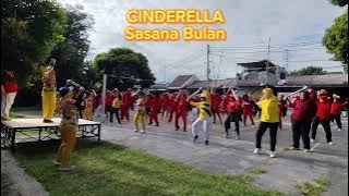 Senam Kreasi CINDERELLA//senam lapangan//senam handuk//senam lansia//sasana bulan