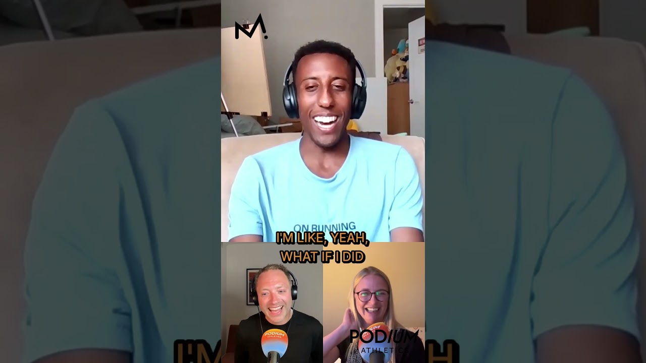 Yared Nuguse on 1500m trash talking #running #athletics #trackandfield #1500m