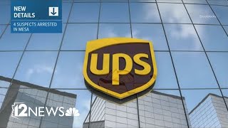 UPS employees accused of stealing packages in the Valley