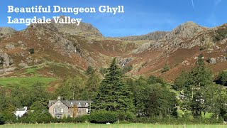 A tramp in the Lake District.  Dungeon Ghyll, Langdale Valley Cumbria