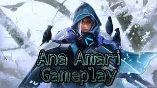 Overwatch Competitive Season 20: Ana Amari Gameplay #4 | Popping off on Hanamura