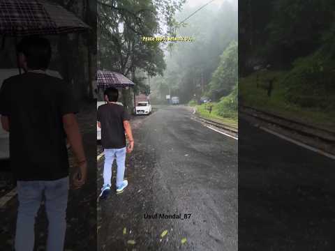 Peace 100% and Network 0% #mountains #monsoonseason#hillstation #vairalreels2026#trending#hillpoint