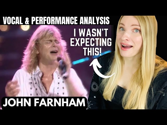 Vocal Coach Reacts: JOHN FARNHAM 'Help' The Beatles (LIVE with the Melbourne Symphony Orchestra) class=