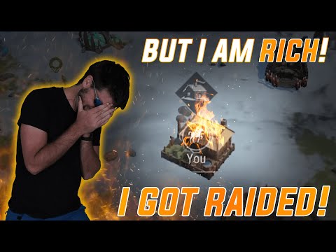I got RAIDED!!! BUT still RICH!