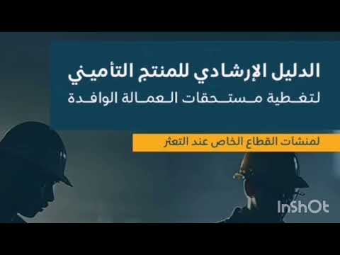 بالتفصيل شرح وثيقة التأمين لتغطية مستحقات العمالة الوافدة بالقطاع الخاص 2024