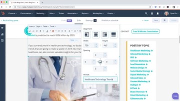 Formatting a HubSpot Blog