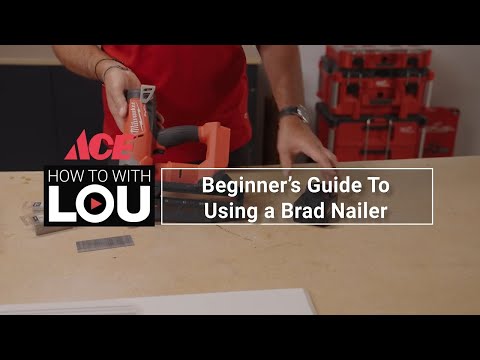 Beginner’s Guide To Using A Brad Nailer (Ace Hardware)