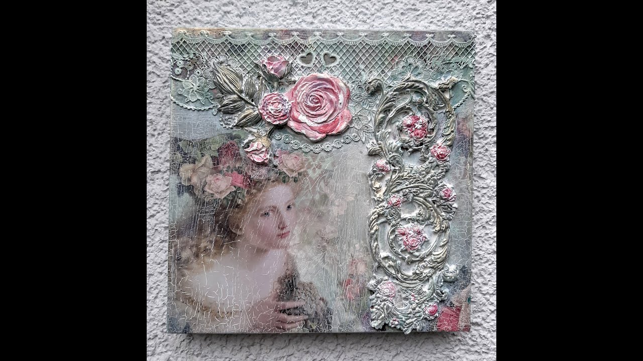 MixedMedia auf Keilrahmen 