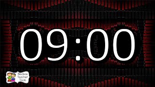 9 Minute Countdown Timer with Music and Alarm