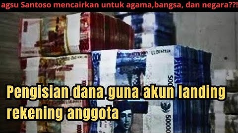 Pengisian dana guna akun landing rekening anggota
