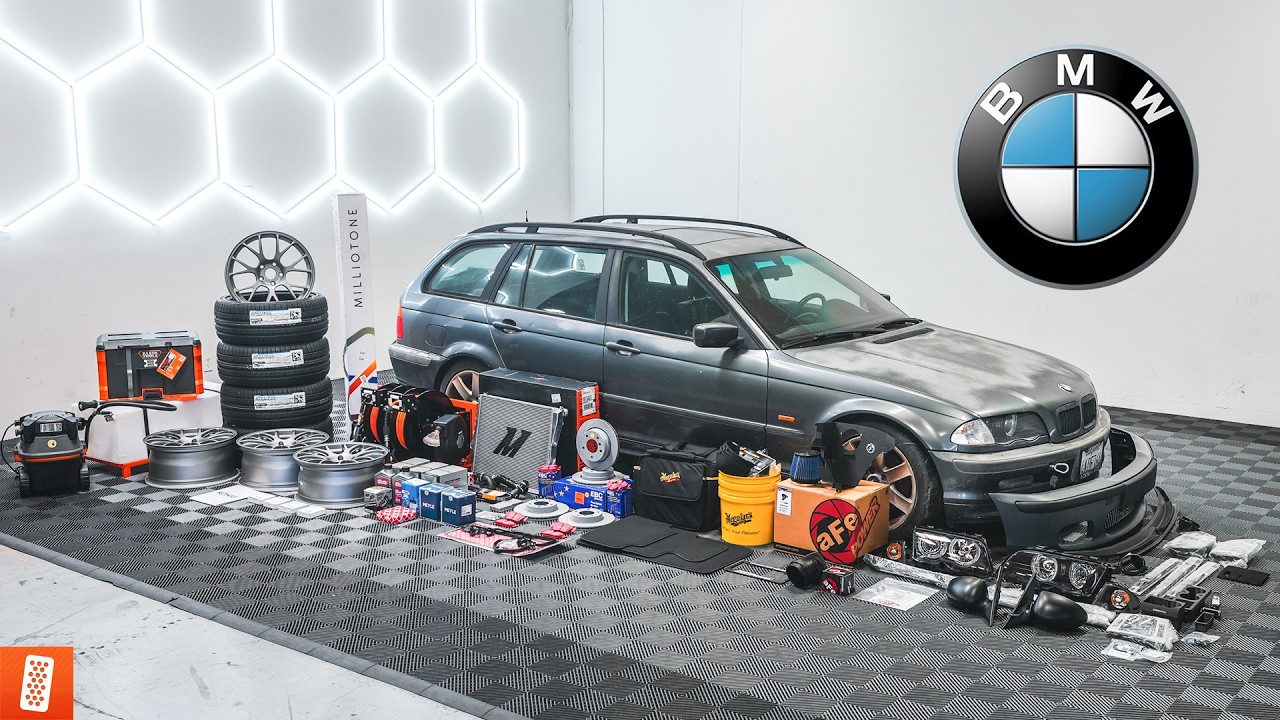 Surprising our DETAILER with HIS DREAM BMW E46 Wagon! (Full Transformation)