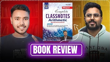 GAGAN PRATAP CLASSNOTES ARTHMATIC NEW EDITION BOOK REVIEW 💯 || @GaganPratapMaths