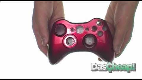 Video of Unboxing of Red Xbox 360 Controller Shell