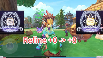 Refine Journey +8 RoX || Ragnarok X next Generation