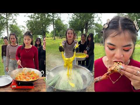 Cooking stir fried chicken with vegetables yummy recipe