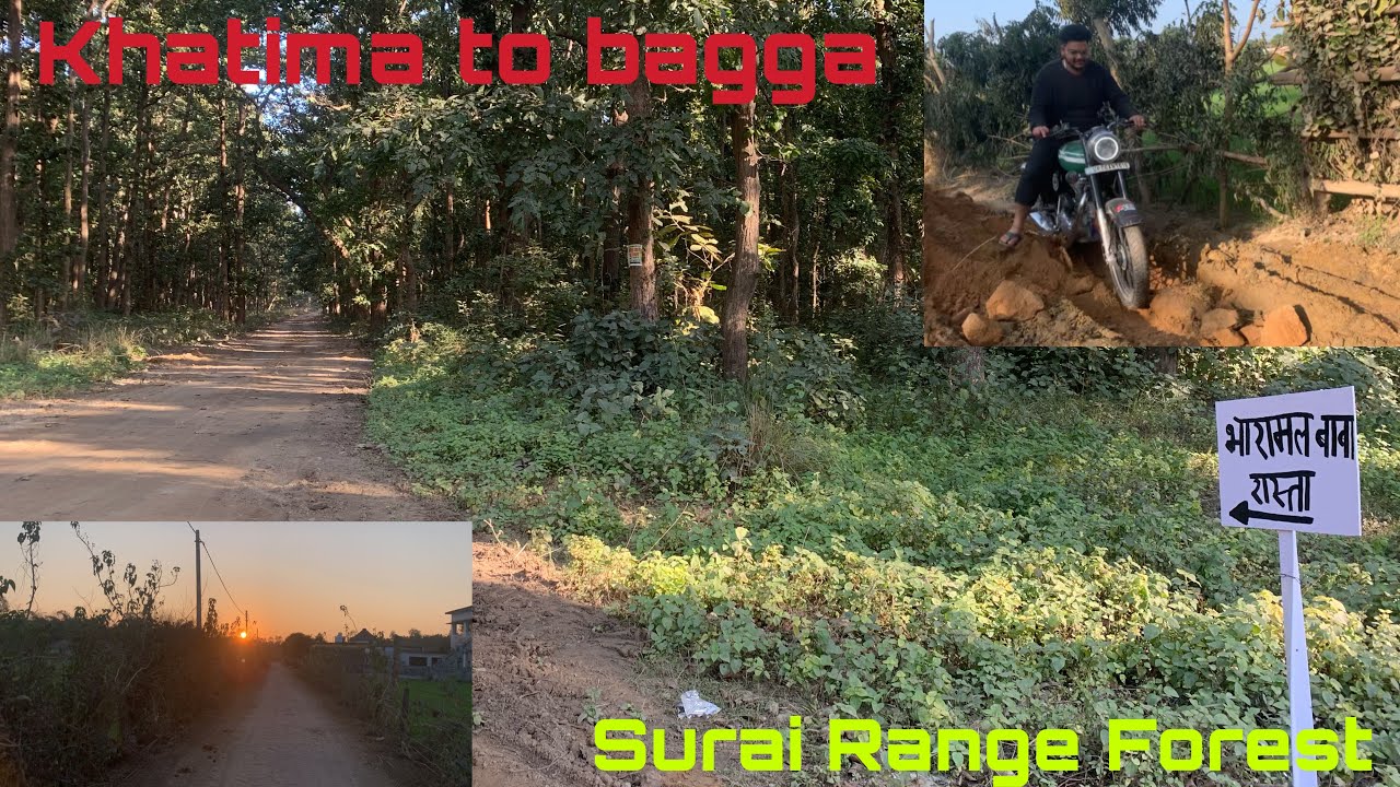 Khatima To Bagga || Surai Range Forest || रोड बन्ने लगी finally❤️ || Raw Vlog