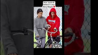 How Justin & Selena's Love Story Began ❤️#JustinBieber #SelenaGomez #CelebrityCouples #LoveStory #DB