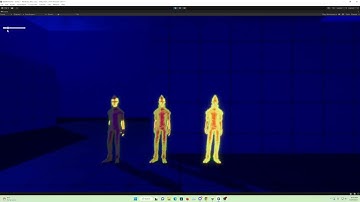 Thermal Effect Glowing Showcase Unity HDRP