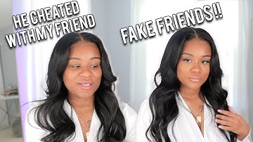 CHIT CHAT GRWM | MAKEUP | FAKE FRIENDS +TOXIC RELATIONSHIPS + MORE | TIANNA SQUARREL